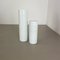 Vases Abstraits en Porcelaine attribués à Cuno Fischer pour Rosenthal, Allemagne, 1980s, Set de 2 3