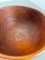 Large Vintage Shell Bowl in Teak Wood, Austria, 1970s 11