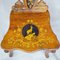 Nutwood Edelweis Marquetry Chair, Brienz, Swiss, 1900s, Image 6