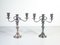 English Candelabras in Sheffield Silver Plating, Early 1900s, Set of 2 1
