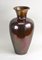Mid-Century Copper Floor Vase Iridescent Glazed from Handforged, 1970s 2