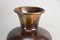 Mid-Century Copper Floor Vase Iridescent Glazed from Handforged, 1970s 3