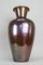 Mid-Century Copper Floor Vase Iridescent Glazed from Handforged, 1970s 12
