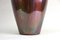 Mid-Century Copper Floor Vase Iridescent Glazed from Handforged, 1970s 6