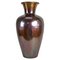 Vase Mid-Century en Cuivre Verni Irisé de Handforged, 1970s 1
