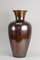 Mid-Century Copper Floor Vase Iridescent Glazed from Handforged, 1970s 14