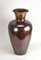 Mid-Century Kupfer Bodenvase Irisierend Glasiert von Handforged, 1970er 15