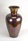 Vase Mid-Century en Cuivre Verni Irisé de Handforged, 1970s 15