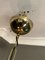 Lámpara de araña italiana de oro y cristal de Murano atribuida a Gaetano Sciolari, años 60, Imagen 4