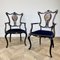 Antique French Ornate Armchairs, 1890s, Set of 2 3
