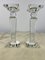 Candelabro grande in cristallo, Austria, anni '80, set di 2, Immagine 3