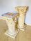 Colonnes Style Corinthien en Travertin, Italie, 1940s, Set de 2 4