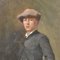 Ferdinand Bassot, Portrait de Jeune Homme, 1880, Huile sur Toile, Encadrée 4