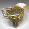 Antique Country House Fireside Bin in Brass, 1850s, Image 8