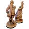 Figurines de Dame et Gentilhomme en Porcelaine de Limoges, France, 19ème Siècle, Set de 2 1