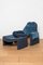 Proposals Lounge Chair & Ottoman by Vittorio Introini for Saporiti, 1970s, Set of 2 3