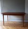 Mid-Century Extendable Dining Table in Teak, Image 9