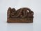 Indian Carved Wood Wall Candle Holder, 19th Century 2