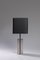 Italian Table Lamp in Brushed Steel and Acrylic Glass, 1970s, Image 4