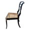 Sillas estilo Regency con asientos de caña, años 20. Juego de 2, Imagen 6