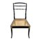 Stühle im Regency Stil mit Sitz aus Rohrgeflecht, 1920er, 2er Set 3