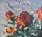 Alvaro Danti, Bouquet floreale, anni '60, Olio su pannello, con cornice, Immagine 5