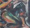 Artista de la escuela francesa, El pescador, años 50, óleo sobre lienzo, enmarcado, Imagen 10