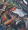 Artista della scuola, Francia, Il pescatore, anni '50, Olio su tela, con cornice, Immagine 4