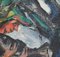 Artista della scuola, Francia, Il pescatore, anni '50, Olio su tela, con cornice, Immagine 6