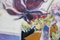 Yoritsuna Kuroda, Nature morte aux fleurs et à la neige, 1974, huile sur toile 21