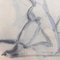 Mick Micheyl, Modern Dancers, 1964, Mixed Media on Paper, Framed 16