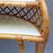 Italienischer Mid-Century Frisiertisch aus Rattan, 1960er 12