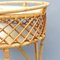 Italienischer Mid-Century Frisiertisch aus Rattan, 1960er 18