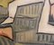 Artista della Scuola di Berlino secondo Picasso, Nudo inginocchiato e figura misteriosa, anni '60-'70, Olio su tavola, Incorniciato, Immagine 14