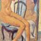 Vincent Tailhardat, Mujer frente al espejo, años 90, óleo sobre lienzo, Imagen 13