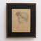 Guillaume Dulac, Portrait of a Young Girl, 1920s, Pencil Drawing on Paper, Framed, Image 2