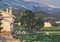 Michel Margueray, Veduta del Mont Ventoux sotto il cielo della Provenza, inizio XXI secolo, olio su tela, con cornice, Immagine 8