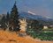 Michel Margueray, View of Mont Ventoux Under the Provence Sky, 2000s, Oil on Canvas, Framed 1