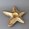 Sottopentola decorativo in ottone con motivo a stella marina di David Marshall, anni '90, Immagine 11