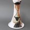 Lampada vintage con base in ceramica di Atelier Du Grand Chêne, Francia, anni '50, Immagine 8