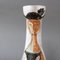 Lampada vintage con base in ceramica di Atelier Du Grand Chêne, Francia, anni '50, Immagine 11