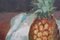 Lucien Martial, Natura morta con ananas, anni '60, Olio su carta, con cornice, Immagine 12