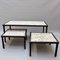 Mid-Century French Tiled Tables, 1960s, Set of 3 2