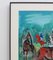 Pierre Gaillardot, The Racing Horses, 1970er, Gouache auf Papier, gerahmt 16