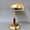 Mid-Century Italian Brass Table Lamp with Swivel Arm, 1950s, Image 3