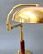 Lámpara de mesa italiana Mid-Century de latón con brazo giratorio, años 50, Imagen 13