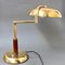 Mid-Century Italian Brass Table Lamp with Swivel Arm, 1950s 5
