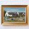 Yves Brayer, Cabins in the Camargue, anni '50, Dipinto, Incorniciato, Immagine 2