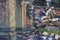 M. Phidias, Il parco, anni '20, Olio su tela, con cornice, Immagine 19