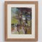 French School Artist, Theatre in the Park, 1930s, Gouache on Paper, Framed, Image 2